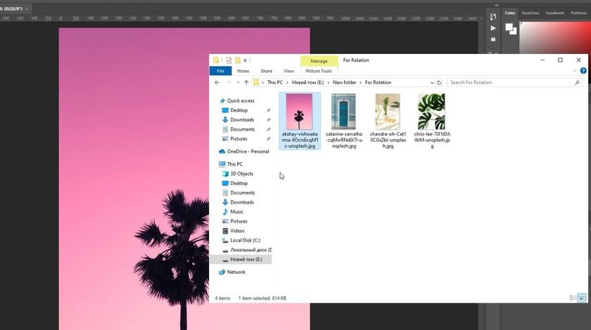 How to Rotate a Layer in Photoshop + Shortcut Keys Image19